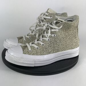 Converse Chuck 70 Vintage Weave High Top  Tan/White 156282C Women’s Size 8